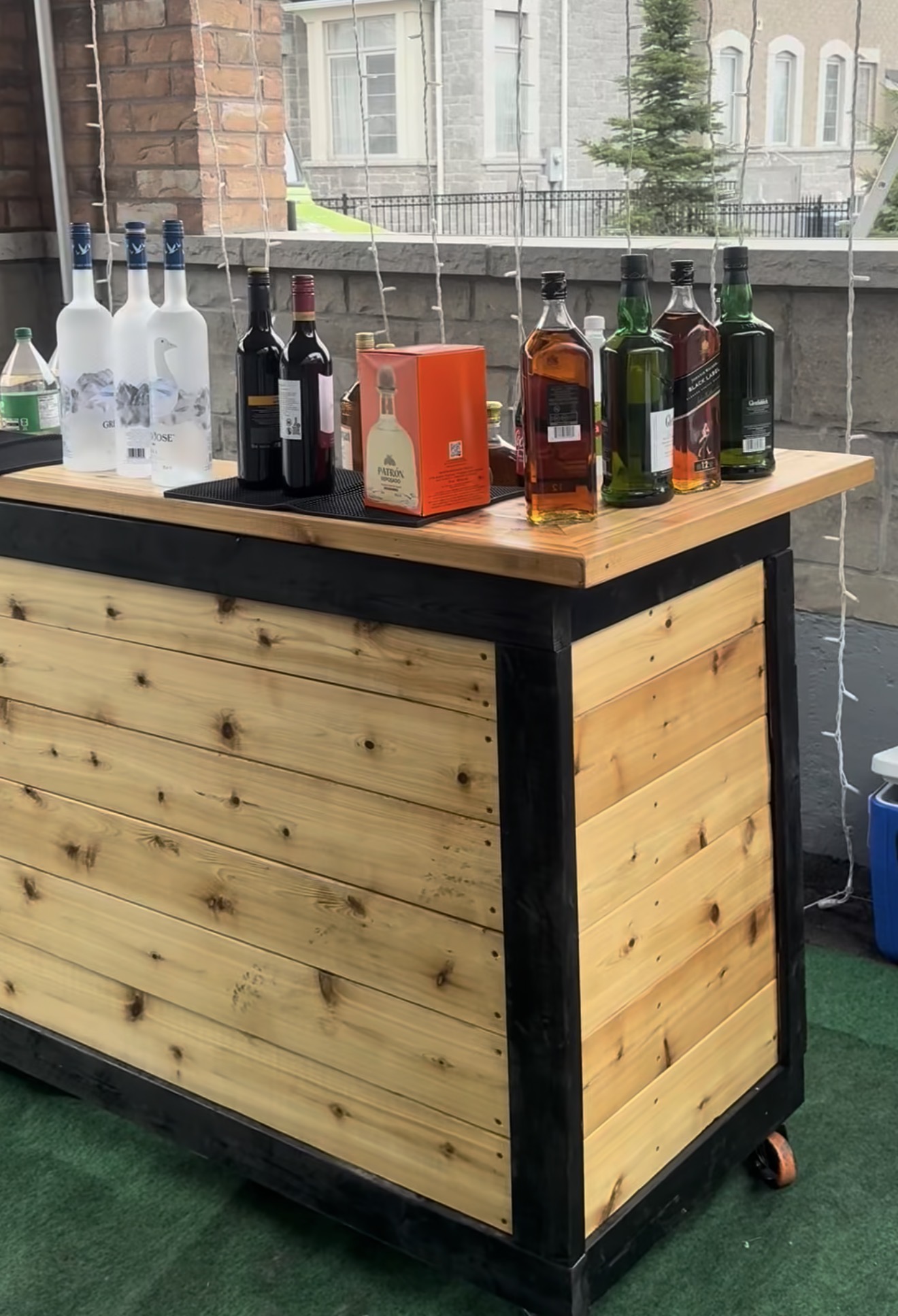 Bar2Go mobile bar setup photo